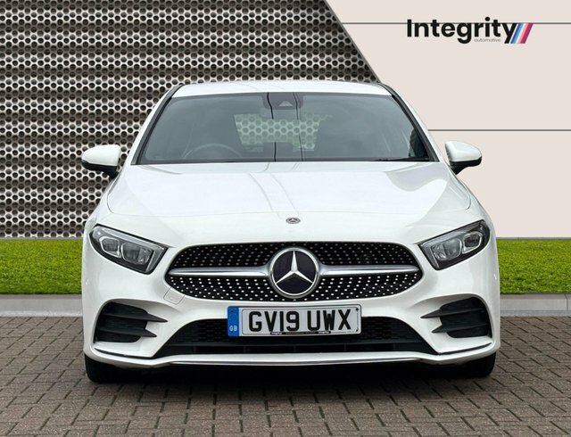 Mercedes-Benz A Class 2019 1.5 A180d Amg Line Executive Hatchback GV19UWX White #2