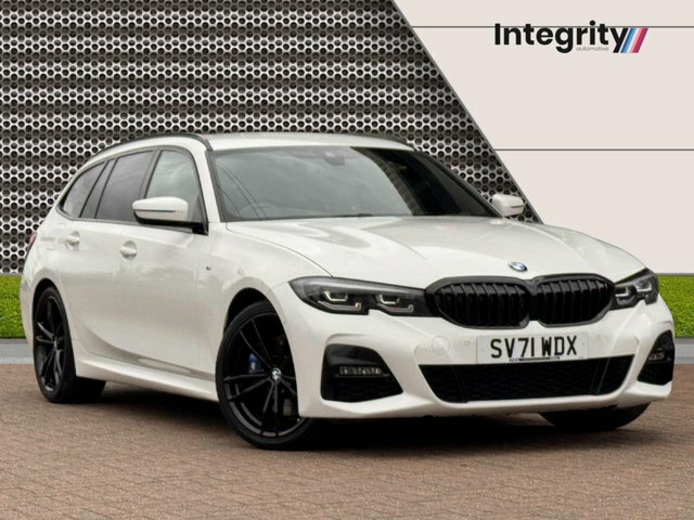 BMW 3 Series 2021 2.0 320I M Sport Touring Euro White