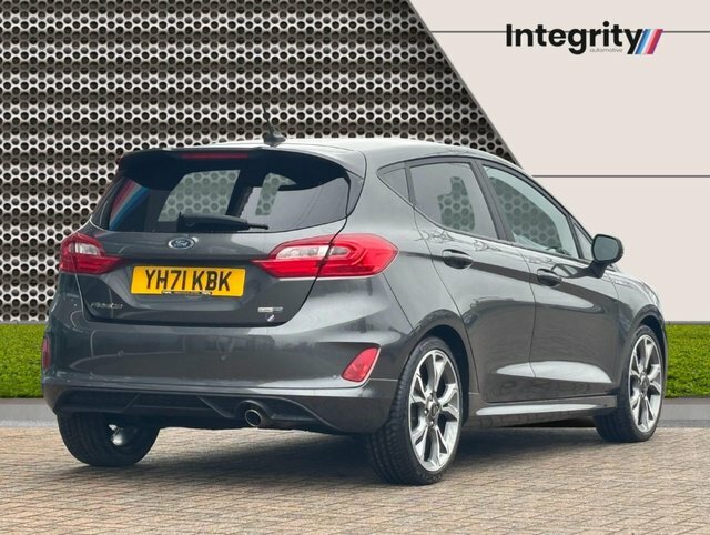 Ford Fiesta 2021 1.0T Ecoboost Mhev St-line X Edition Hatchbac YH71KBK Grey #4