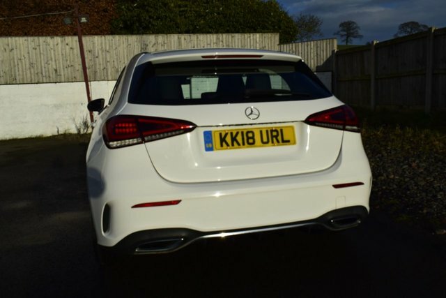 Mercedes-Benz A Class 1.5 A180d Amg Line Hatchback 7G-dct Eur KK18URL White #6