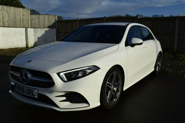 Mercedes-Benz A Class 1.5 A180d Amg Line Hatchback 7G-dct Eur KK18URL White #3