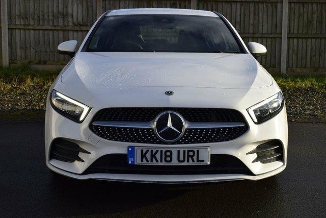 Mercedes-Benz A Class 1.5 A180d Amg Line Hatchback 7G-dct Eur KK18URL White #2