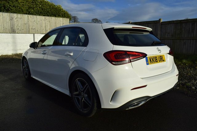 Mercedes-Benz A Class 1.5 A180d Amg Line Hatchback 7G-dct Eur KK18URL White #4