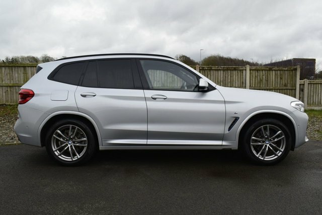 BMW X3 2.0 20D M Sport Suv Xdrive Euro 6 XO03RAF Silver #4