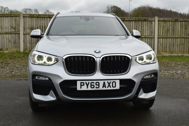 BMW X3 2.0 20D M Sport Suv Xdrive Euro 6 XO03RAF Silver #2