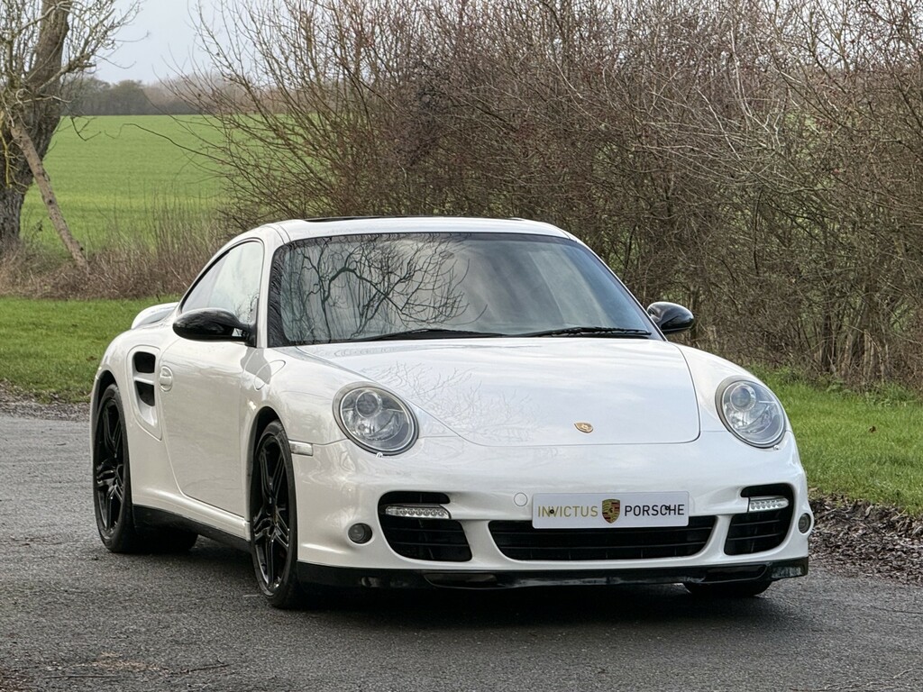 Porsche 911 3.6 997 Turbo AJ56HZZ White #3