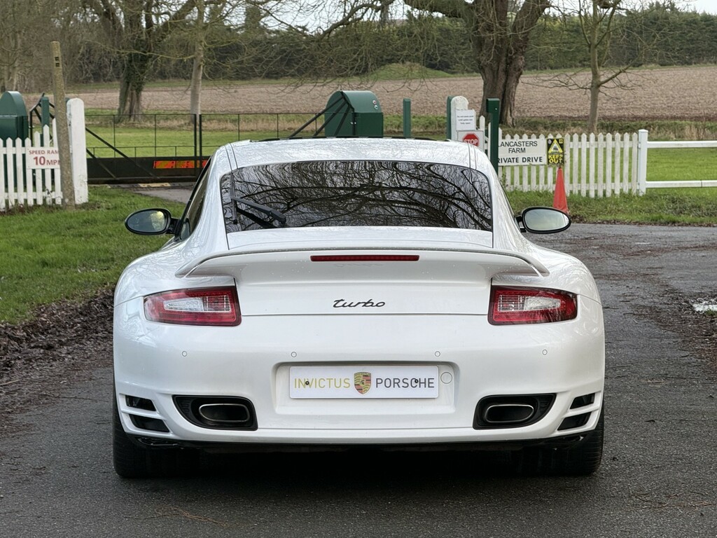 Porsche 911 3.6 997 Turbo AJ56HZZ White #5
