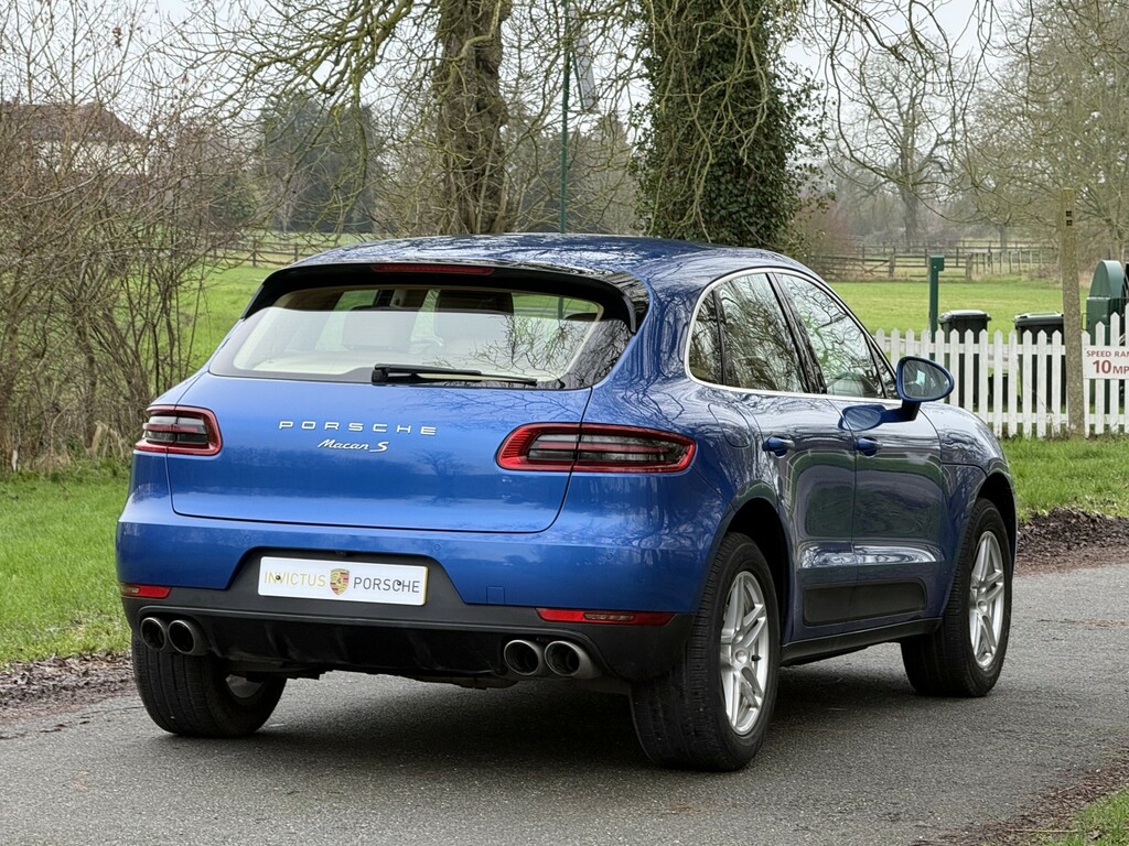 Porsche Macan 3.0 Td V6 S YT66OHY Blue #4