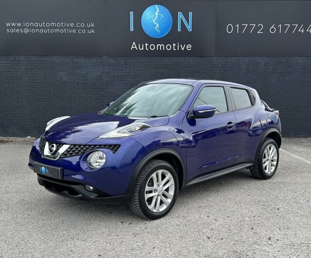 Nissan Juke 1.5 Dci N-connectasat Nav Bluetooth Parking Camer VE16PTY Blue #6
