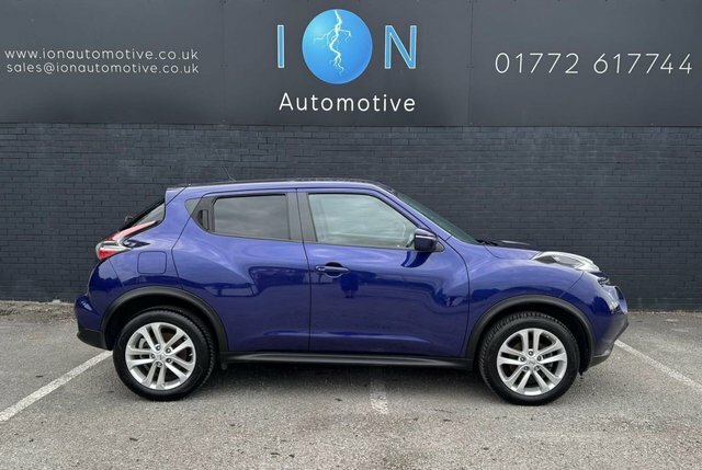Nissan Juke 1.5 Dci N-connectasat Nav Bluetooth Parking Camer VE16PTY Blue #2