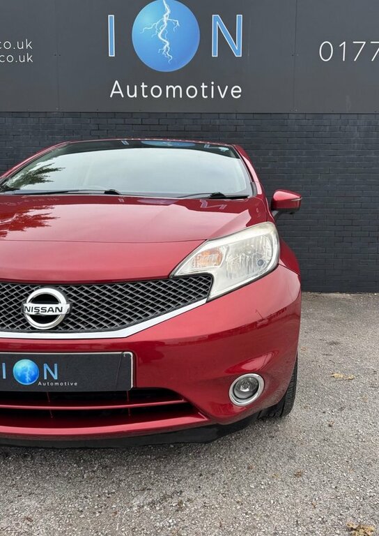 Nissan Note 1.5 Dci Tekna 20 Tax Sat Nav 360 Cams Red #3