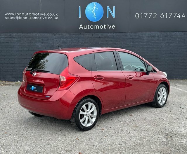 Nissan Note 1.5 Dci Tekna 20 Tax Sat Nav 360 Cams Red
