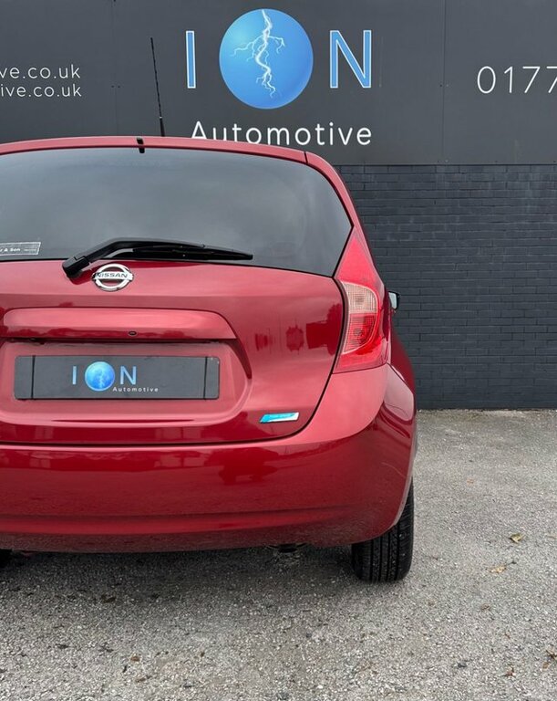Nissan Note 1.5 Dci Tekna 20 Tax Sat Nav 360 Cams Red #4