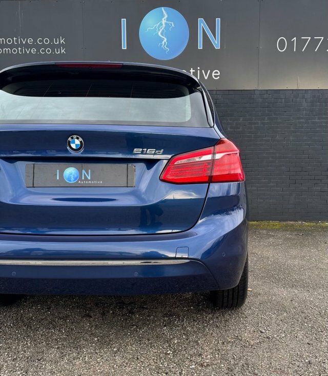 BMW 2 Series Active Tourer 1.5 216D Luxury 20 Tax Sat Nav Sensors Dab Blue #4