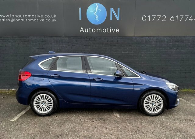 BMW 2 Series Active Tourer 1.5 216D Luxury 20 Tax Sat Nav Sensors Dab Blue #2