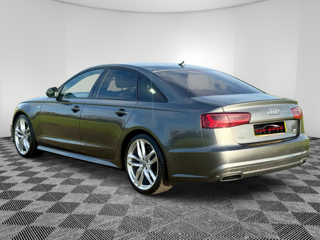 Audi A6 Saloon 2.0 Tdi Black Edition Carplay 1 Owner Saloon D RE16OLT Grey #2