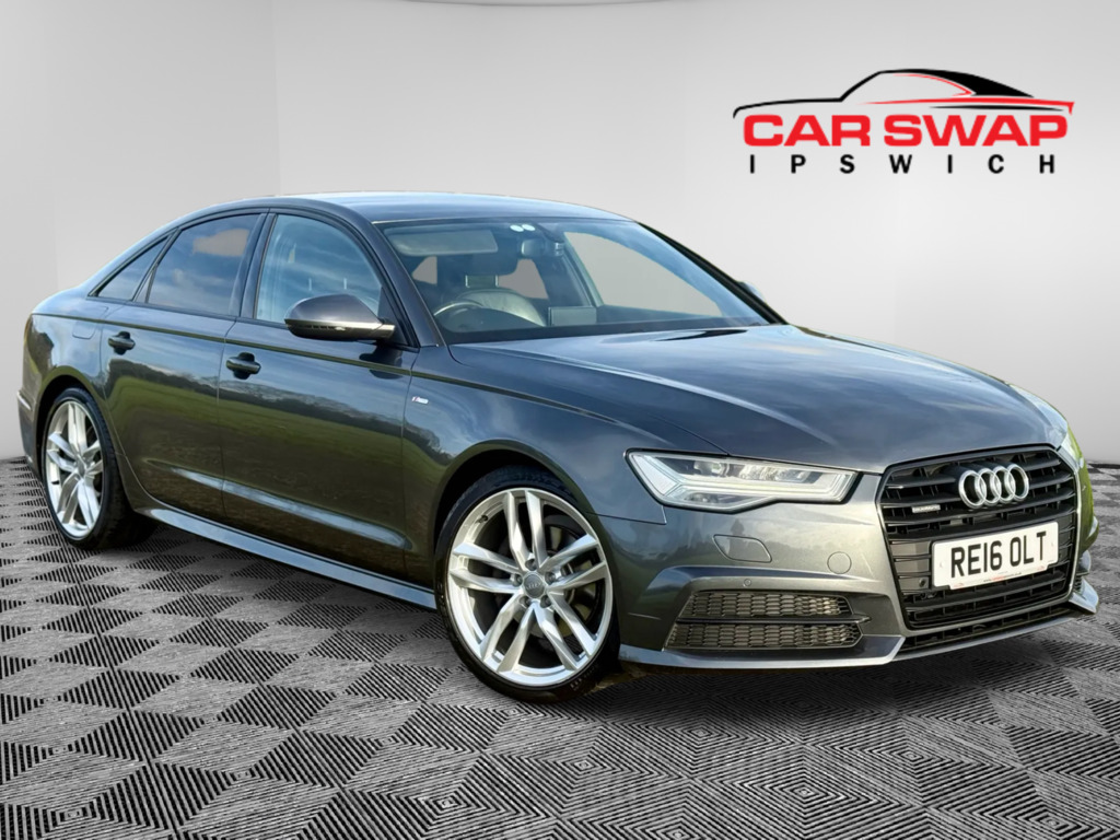 Audi A6 Saloon 2.0 Tdi Black Edition Carplay 1 Owner Saloon D RE16OLT Grey #5