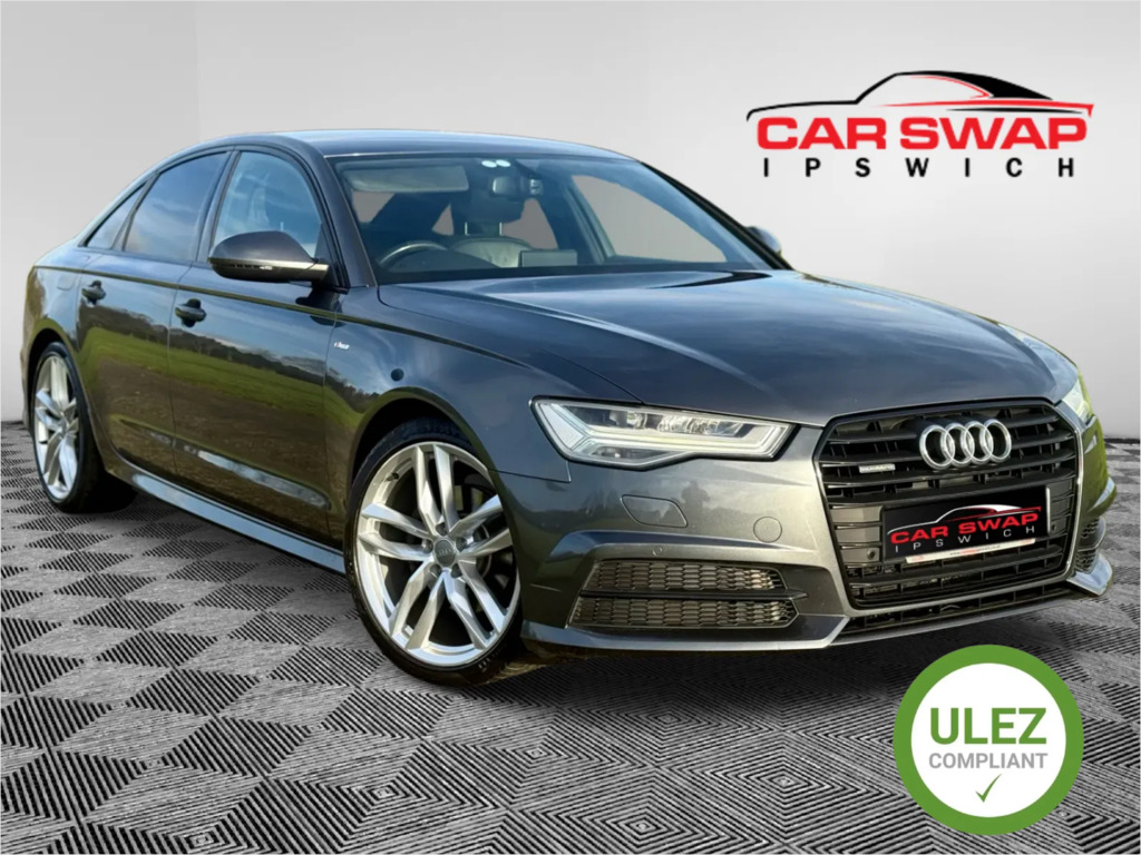 Audi A6 Saloon 2.0 Tdi Black Edition Carplay 1 Owner Saloon D Grey
