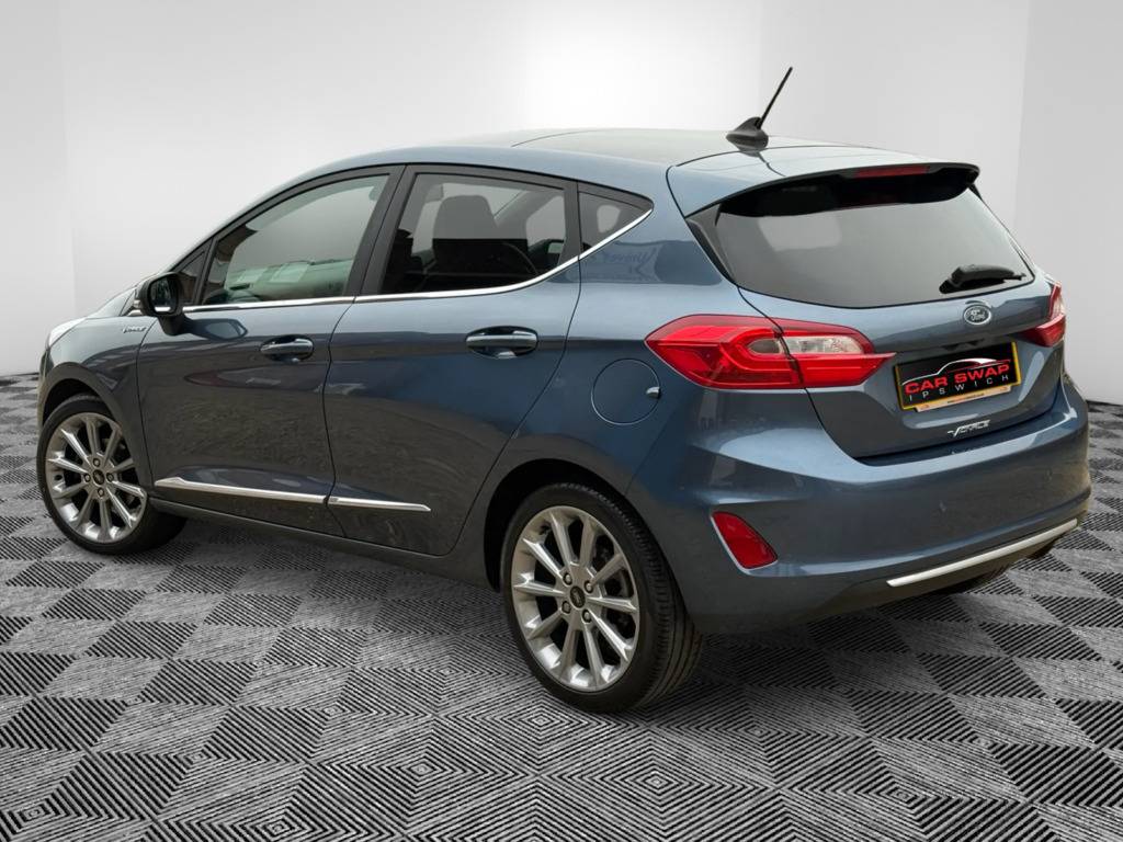 Ford Fiesta 1.0T Ecoboost Gpf Vignale Hatchback Man HF19KJK Blue #2