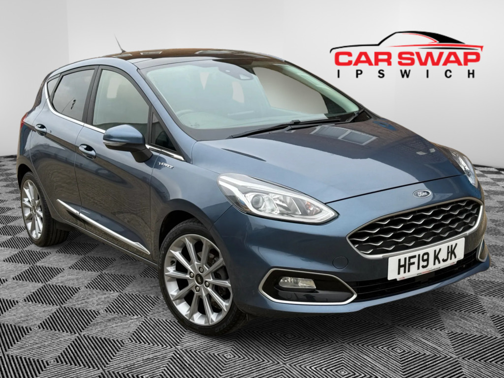 Ford Fiesta 1.0T Ecoboost Gpf Vignale Hatchback Man HF19KJK Blue #5