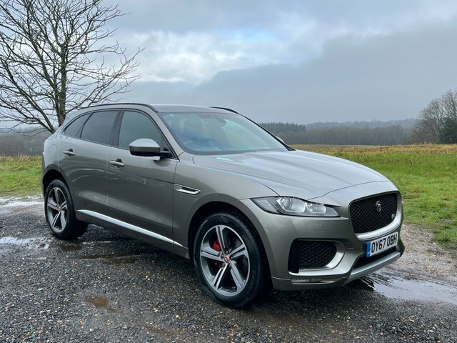 Jaguar F-Pace 2017 3.0 D300 V6 S Suv Awd Euro 6 OY67OBH Silver #2