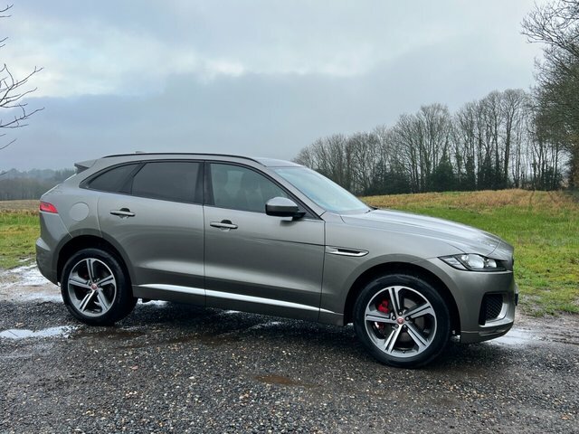 Jaguar F-Pace 2017 3.0 D300 V6 S Suv Awd Euro 6 OY67OBH Silver #5