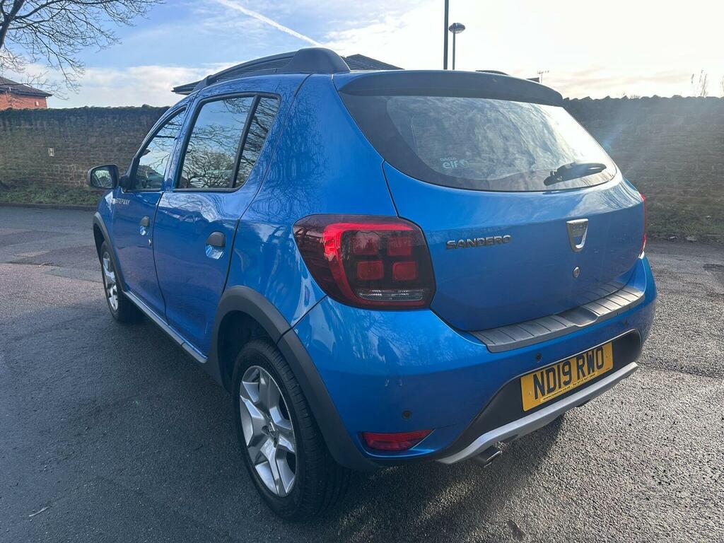 Dacia Sandero Stepway Hatchback 0.9 Tce Comfort Euro 6 Ss 20191 ND19RWO Blue #4