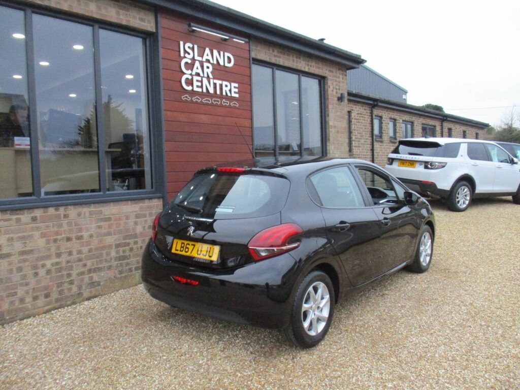 Peugeot 208 1.2 Puretech 82 Active One Owner From New Ver LB67UJU Black #3
