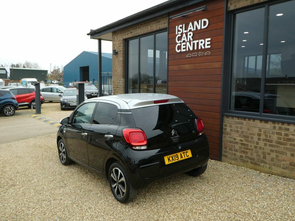 Citroen C1 Hatchback 1.0 Vti 72 Flair Less Than 21 000 KX19ATC Black #4