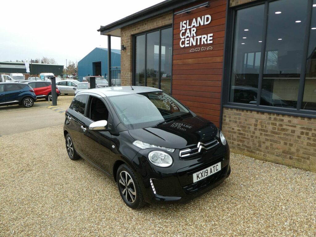 Citroen C1 Hatchback 1.0 Vti 72 Flair Less Than 21 000 KX19ATC Black #3