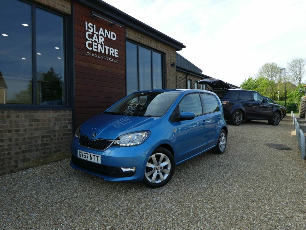 Skoda Citigo Hatchback 1.0 Mpi 75 Greentech L One Owner Fr Blue
