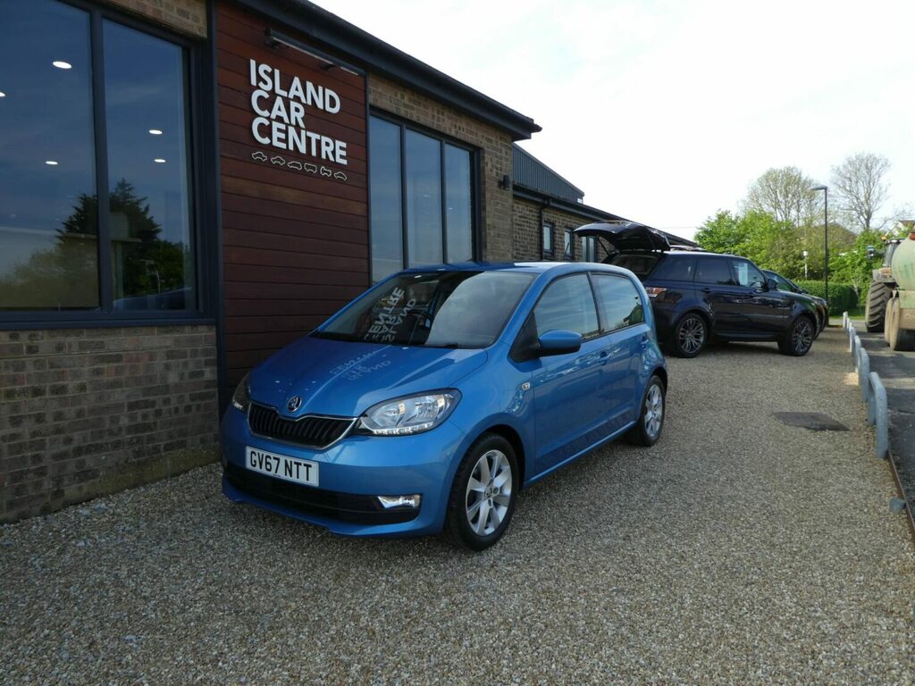Skoda Citigo Hatchback 1.0 Mpi 75 Greentech L One Owner Fr GV67NTT Blue #3