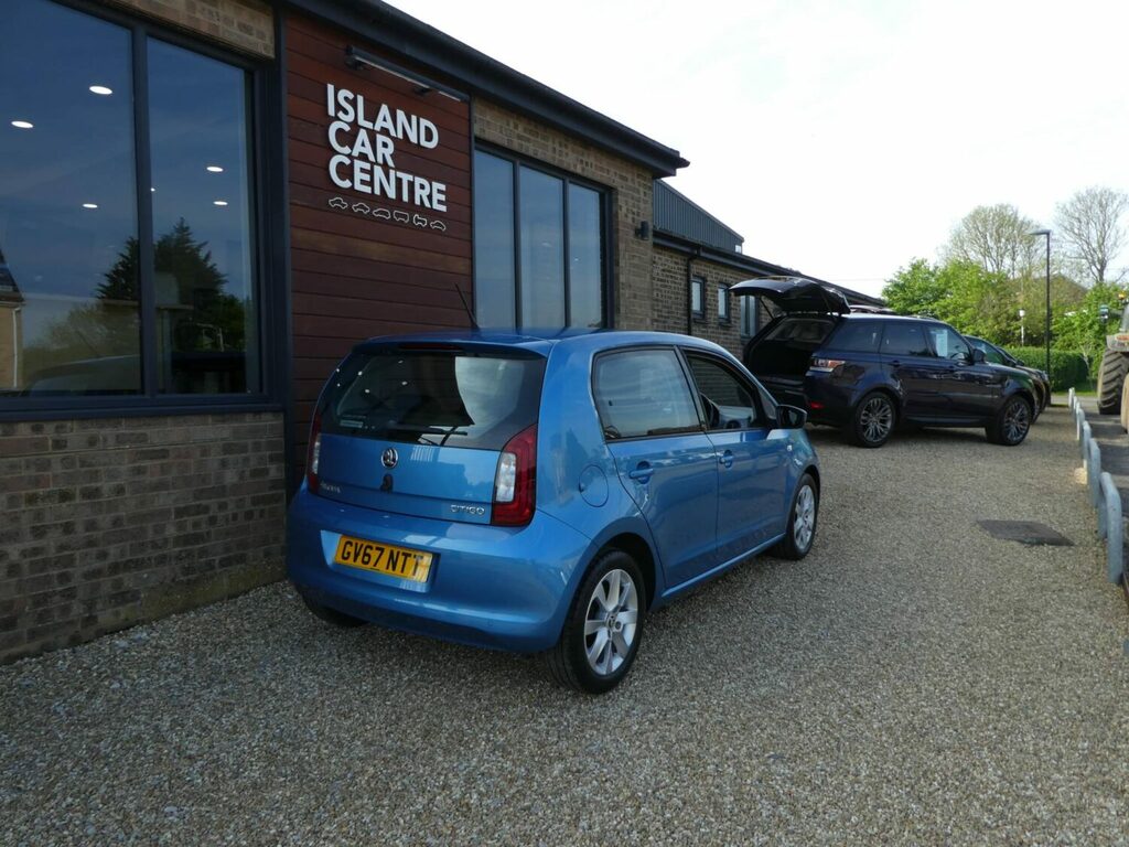 Skoda Citigo Hatchback 1.0 Mpi 75 Greentech L One Owner Fr GV67NTT Blue #4