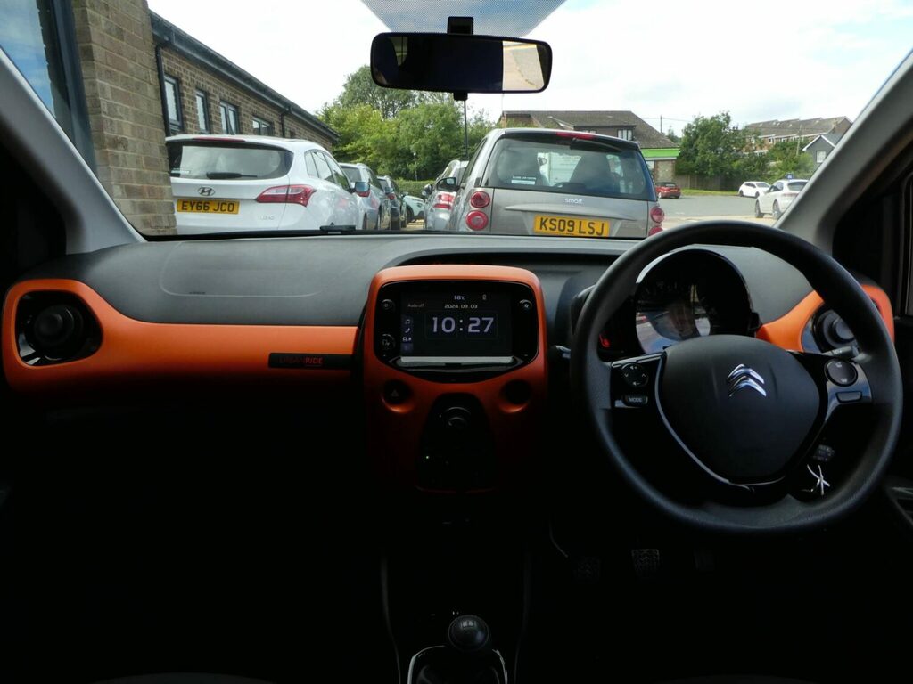 Citroen C1 Hatchback 1.0 Vti 72 Urban Ride Only Covered NU68XNW Grey #5