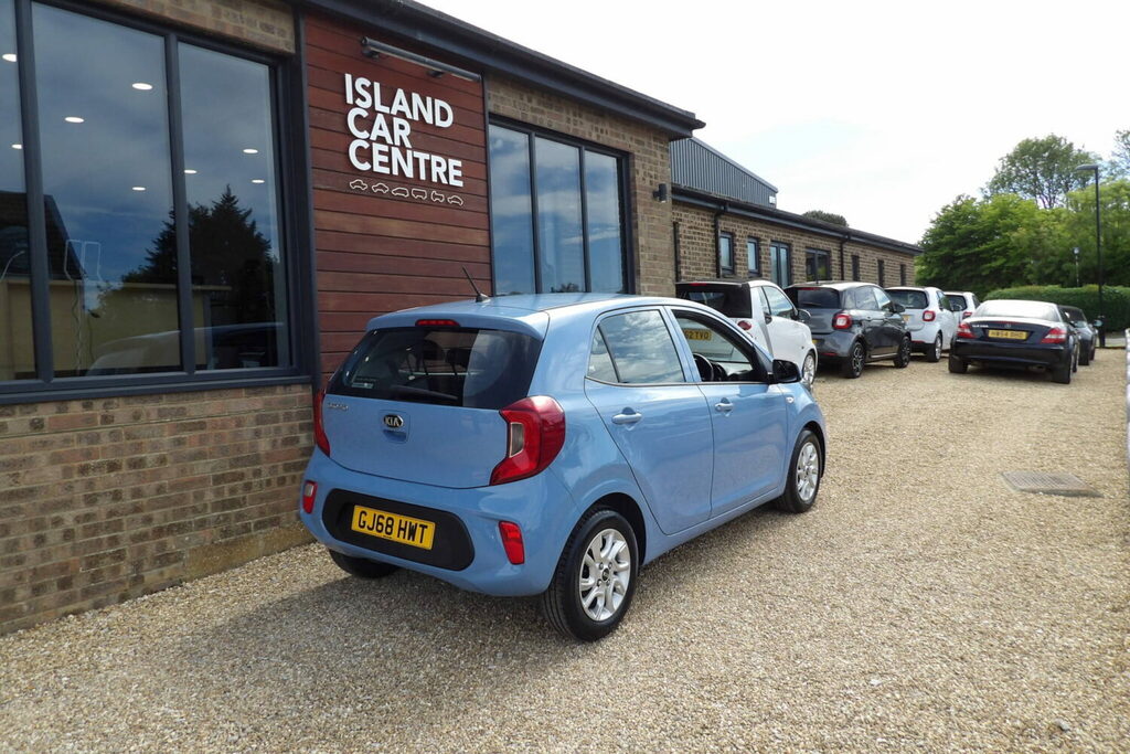 Kia Picanto Hatchback 1.0 2 Low Mileage GJ68HWT Blue #5