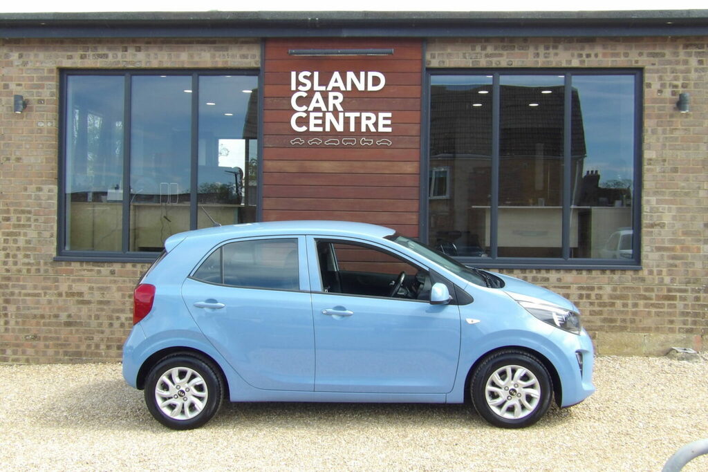 Kia Picanto Hatchback 1.0 2 Low Mileage GJ68HWT Blue #2