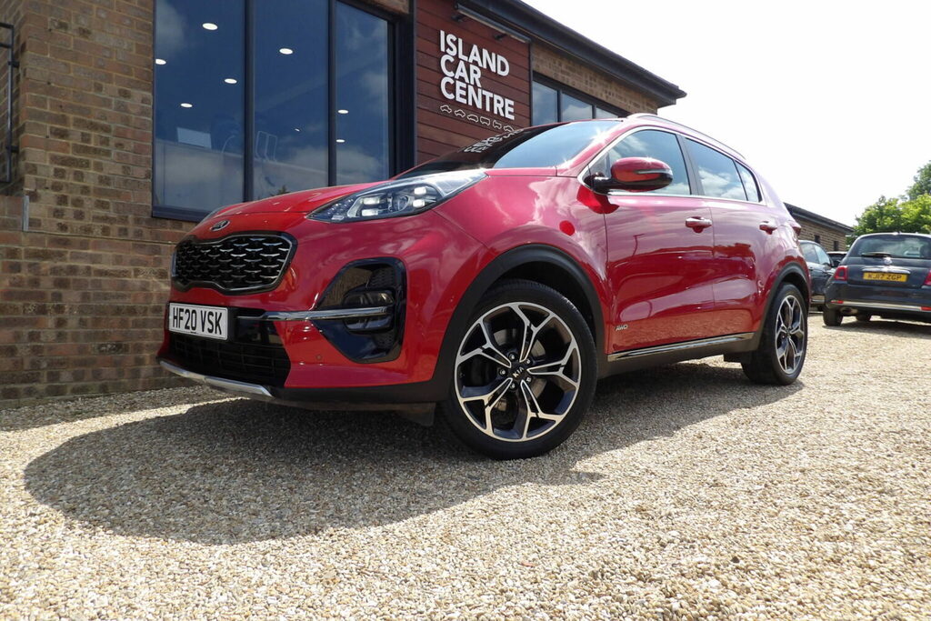 Kia Sportage 1.6T Gdi Isg Gt-line Dct Awd Low Mileag Red