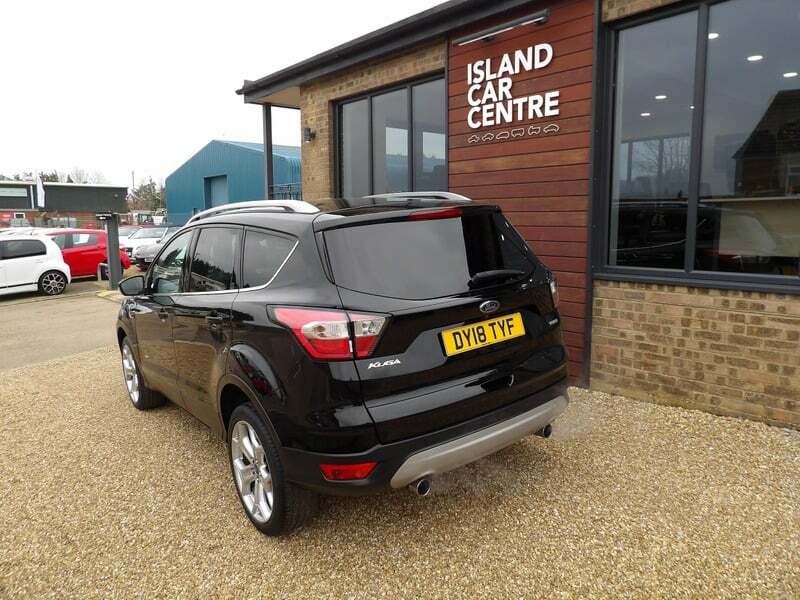 Ford Kuga Estate 1.5 Ecoboost 182 Titanium X Awd DY18TYF Black #5