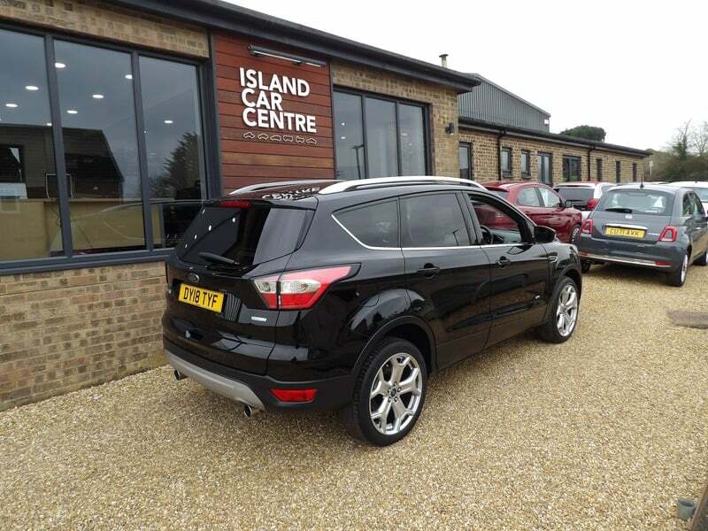 Ford Kuga Estate 1.5 Ecoboost 182 Titanium X Awd DY18TYF Black #6