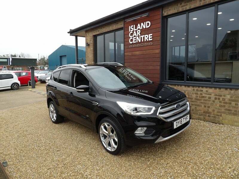 Ford Kuga Estate 1.5 Ecoboost 182 Titanium X Awd DY18TYF Black #3