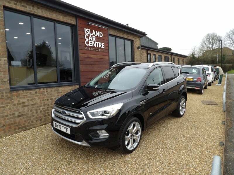 Ford Kuga Estate 1.5 Ecoboost 182 Titanium X Awd DY18TYF Black #4