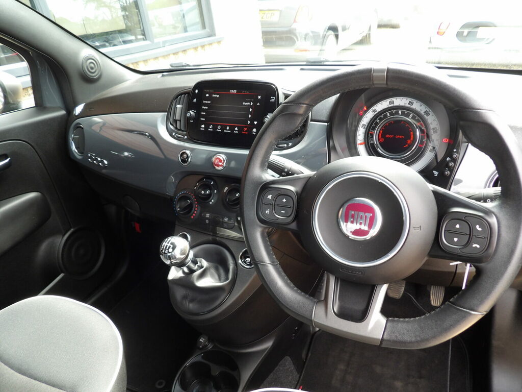 Fiat 500 1.0 Mild Hybrid Sport Only Covered 31 900 Mil Grey #4