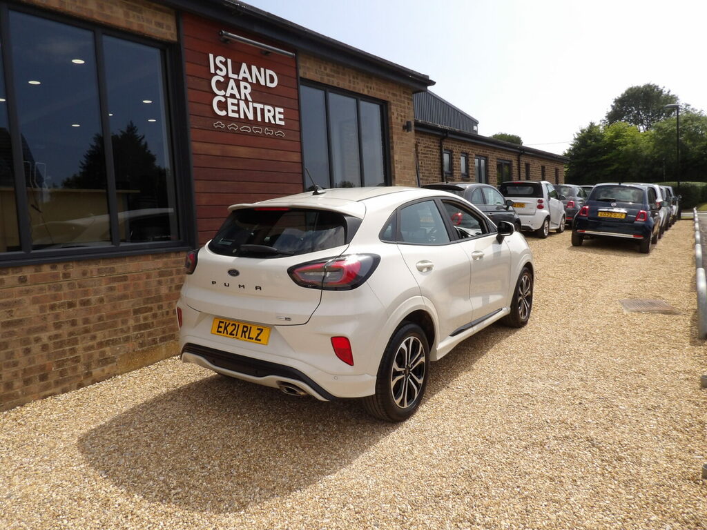 Ford Puma Hatchback 1.0 Ecoboost Hybrid Mhev 155 St-line EK21RLZ White #4