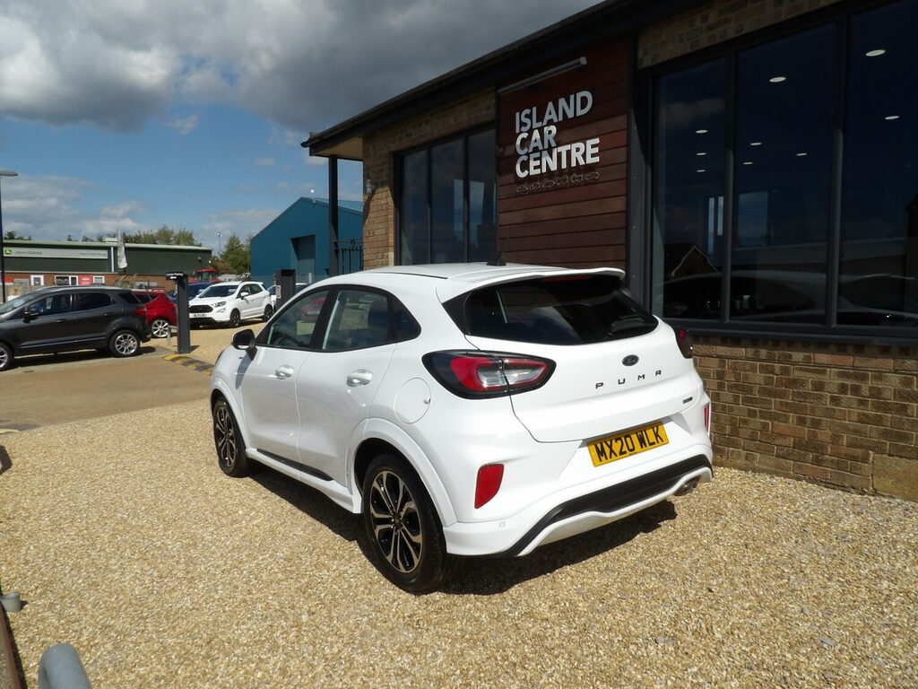Ford Puma Hatchback 1.0 Ecoboost Hybrid Mhev St-line MX20WLK White #2