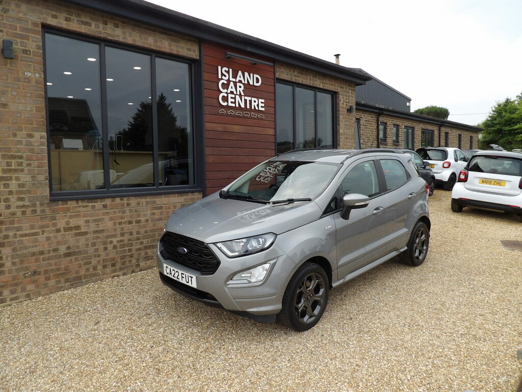 Ford Ecosport Hatchback 1.0 Ecoboost 125 St-line CA22FUT Silver #4
