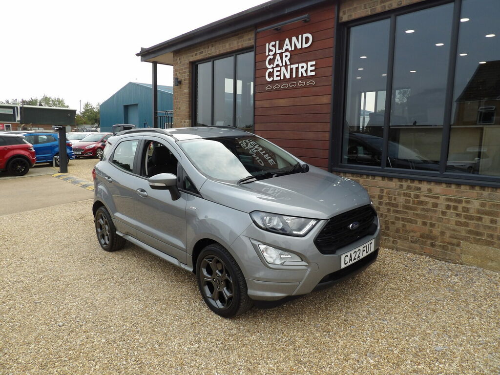 Ford Ecosport Hatchback 1.0 Ecoboost 125 St-line CA22FUT Silver #3