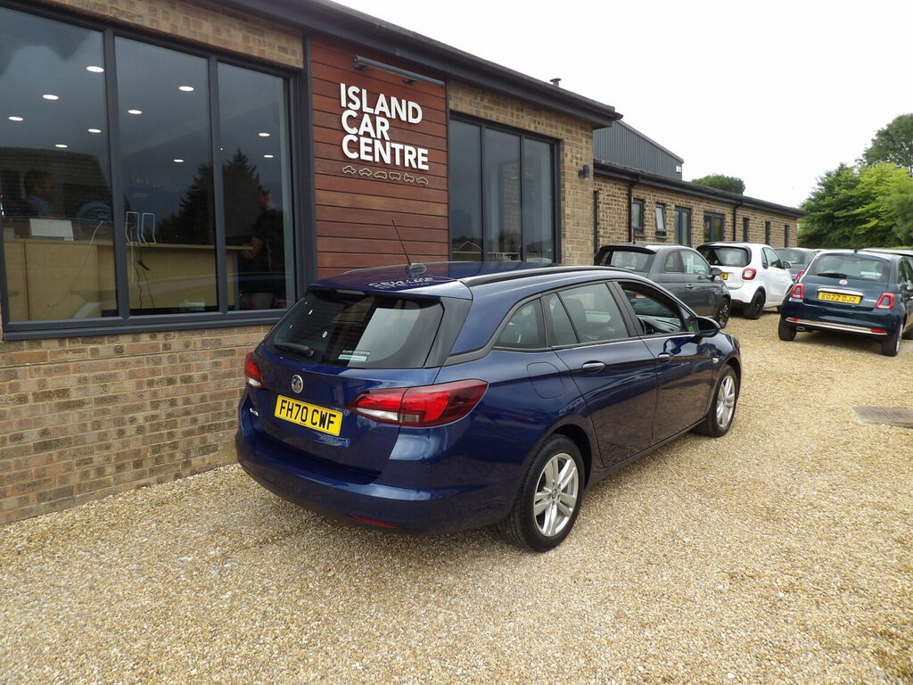 Vauxhall Astra Sports Tourer 1.2 Turbo 130 Business Edition Nav 5 FH70CWF Blue #4