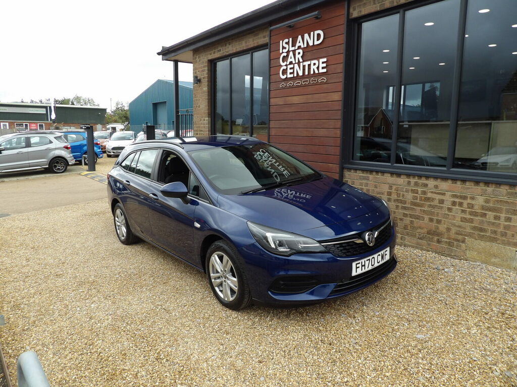 Vauxhall Astra Sports Tourer 1.2 Turbo 130 Business Edition Nav 5 FH70CWF Blue #3