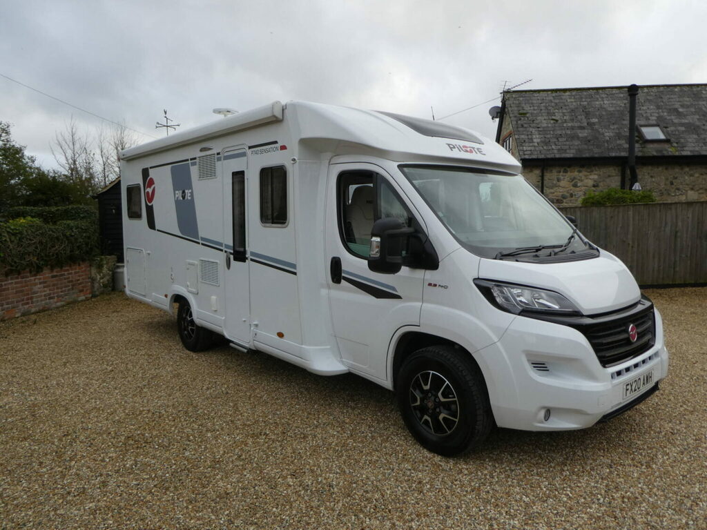 Fiat Ducato Pilot Camper P740 Sensation Motor Caravan White #2