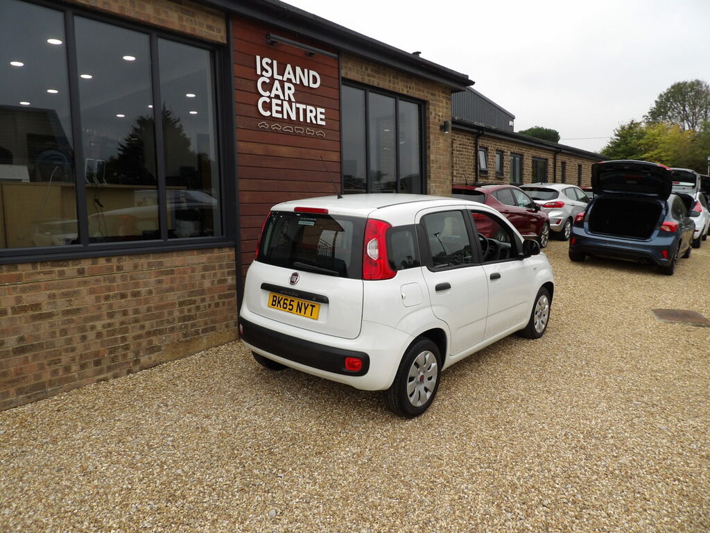 Fiat Panda 1.2 Pop Low Mileage 35 Per Year Road Tax BK65NYT White #3